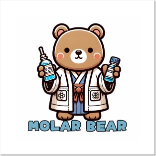 Chemistry bear Posters and Art